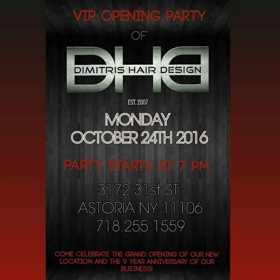 Dimitris Hair Design event