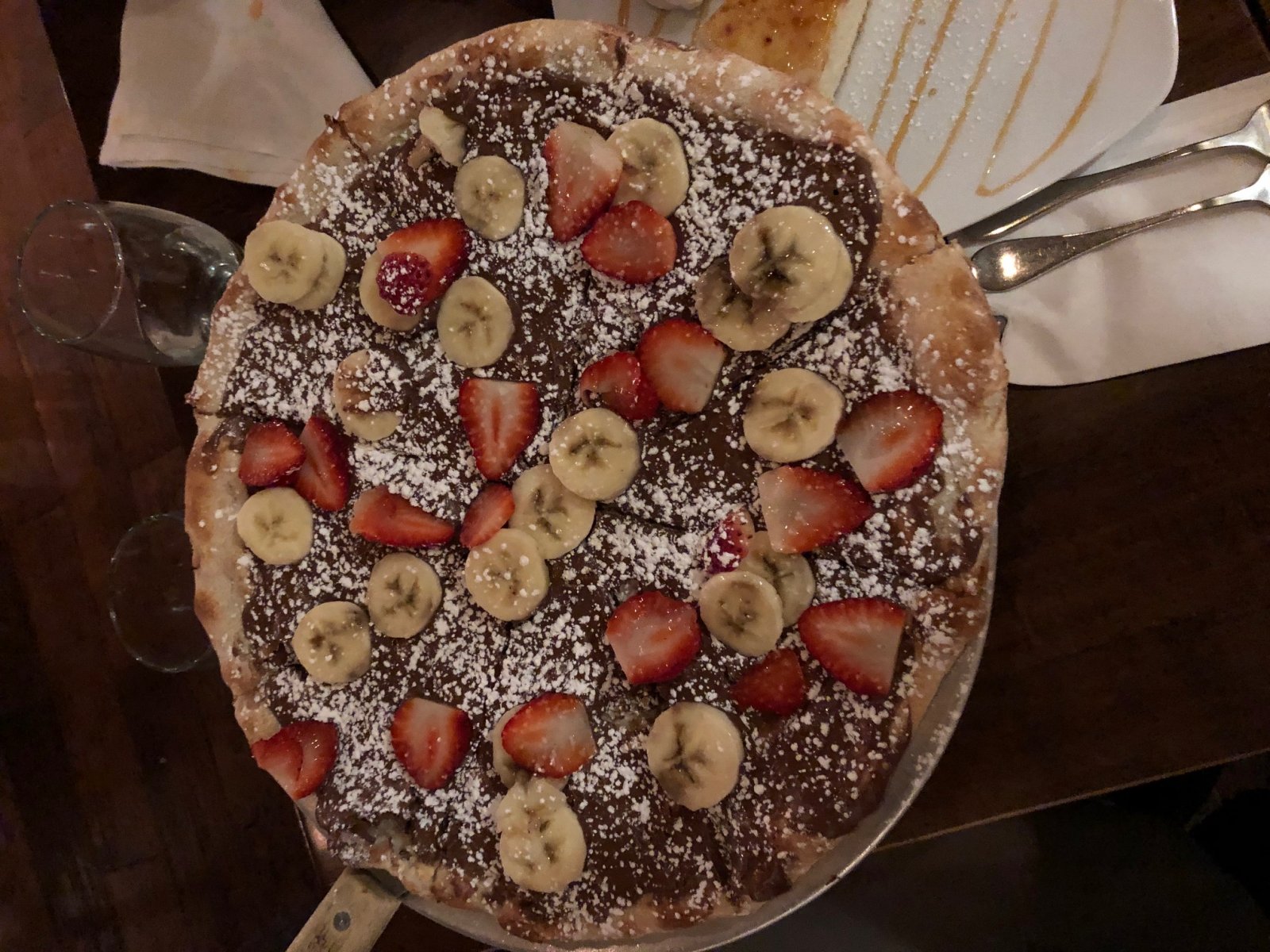 Palermo Nutella pizza