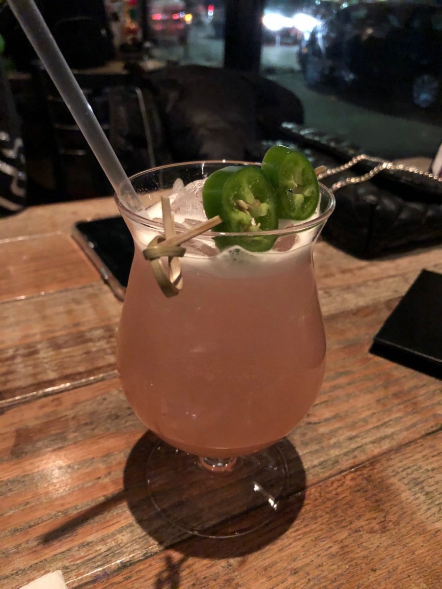 Yianni's Fire cocktail