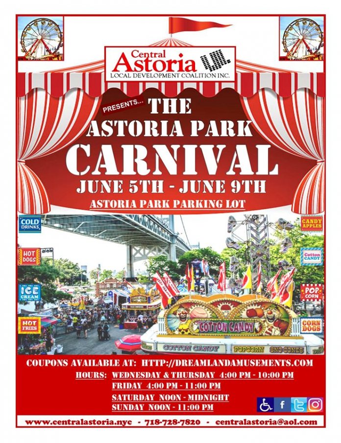 Start your summer at the Astoria Park Carnival! Give Me Astoria