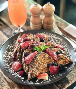 French Toast at Boutique Bistro Bar