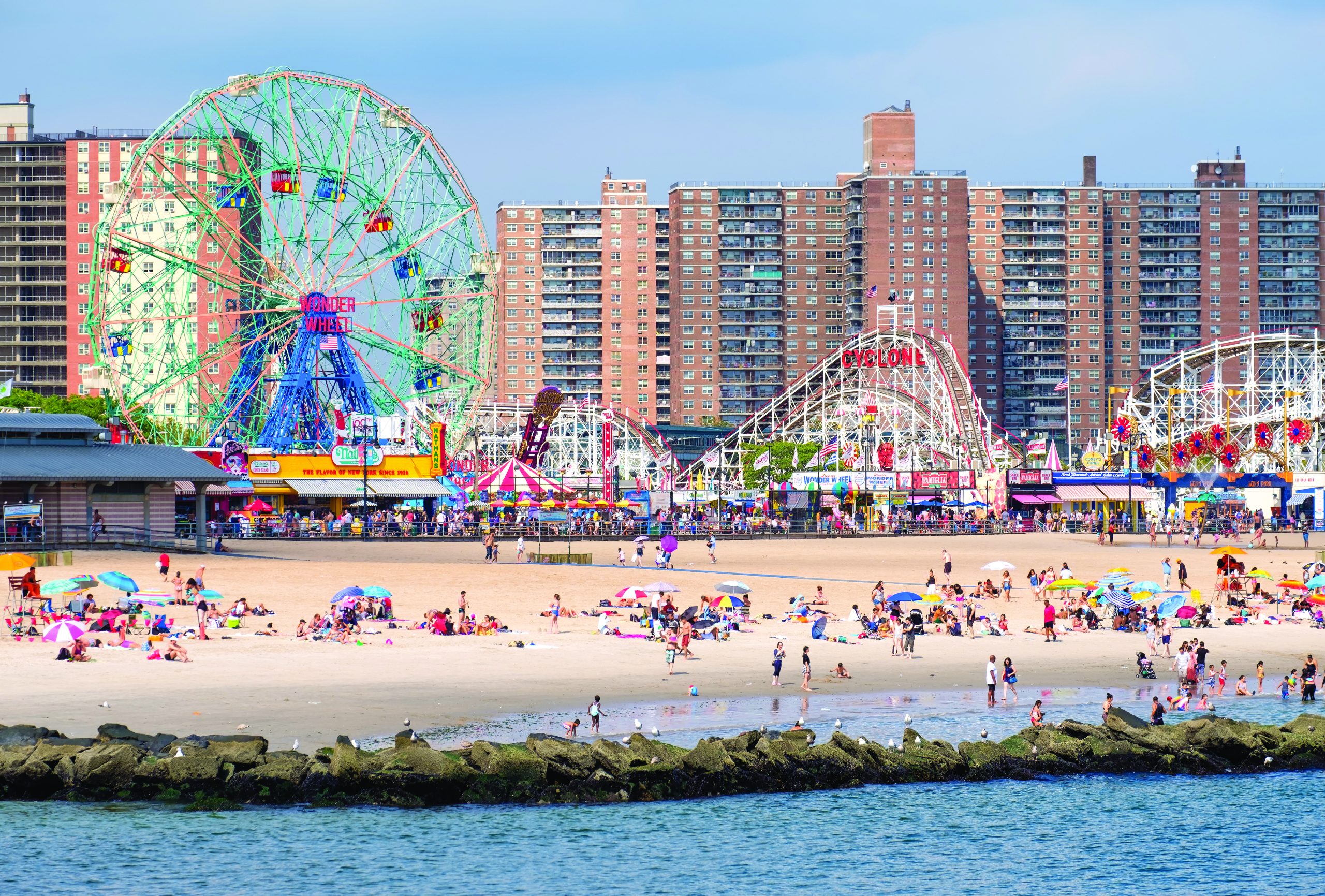 Coney Island 2021 New York Beach Wave Souvenir Brooklyn NYC