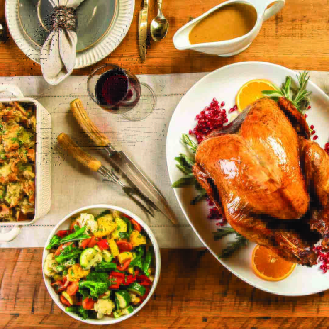 olivers thanksgiving spread 1