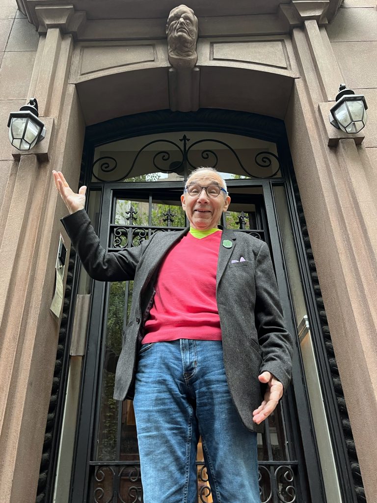 Photo 2 Lloyd Kaufman in fornt of his Upper East Side home 1