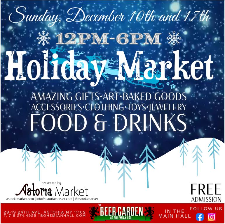 Pic 2 Astoria Holiday Market Beer Garden