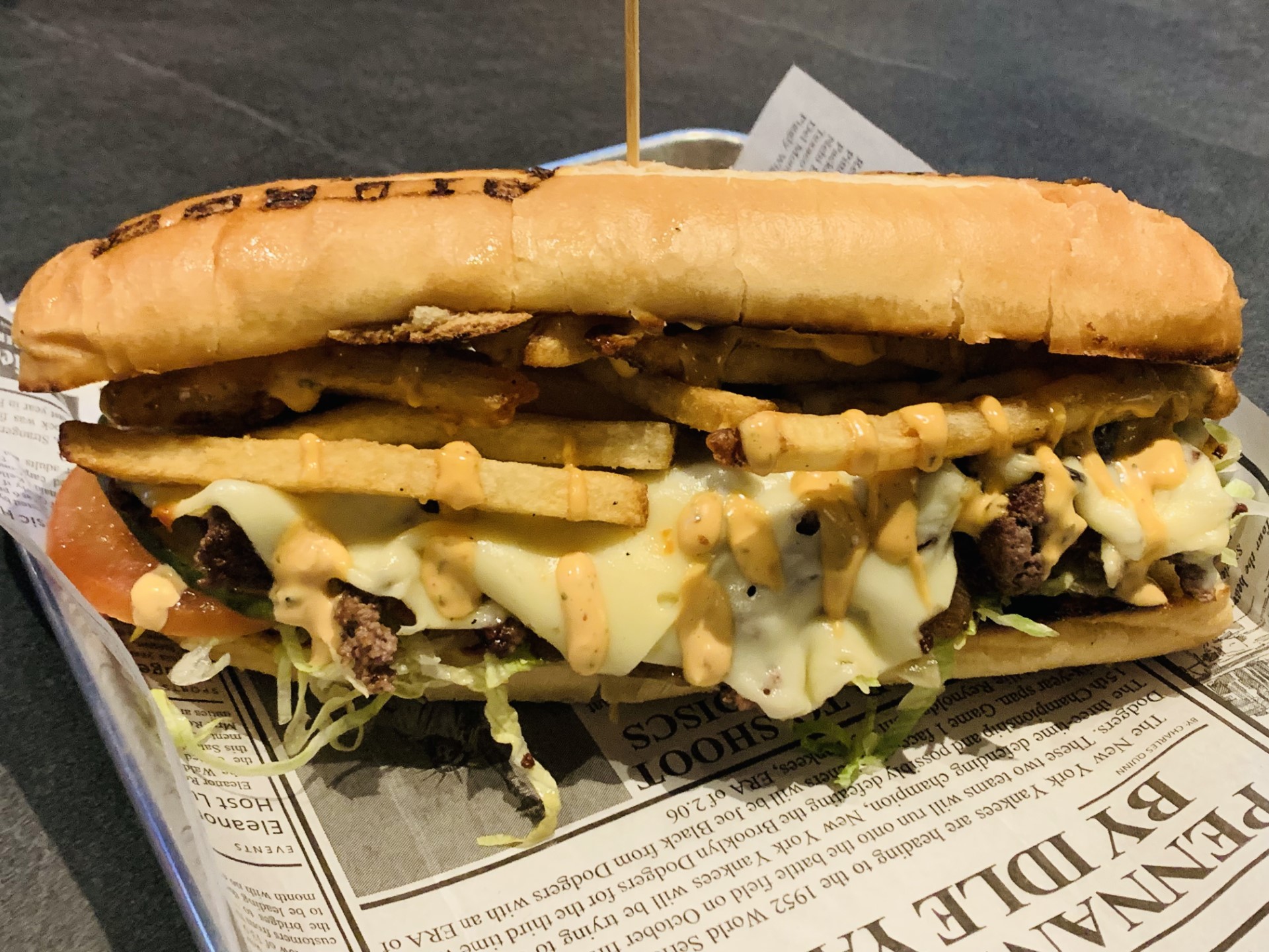 3 stuffd chopped cheese