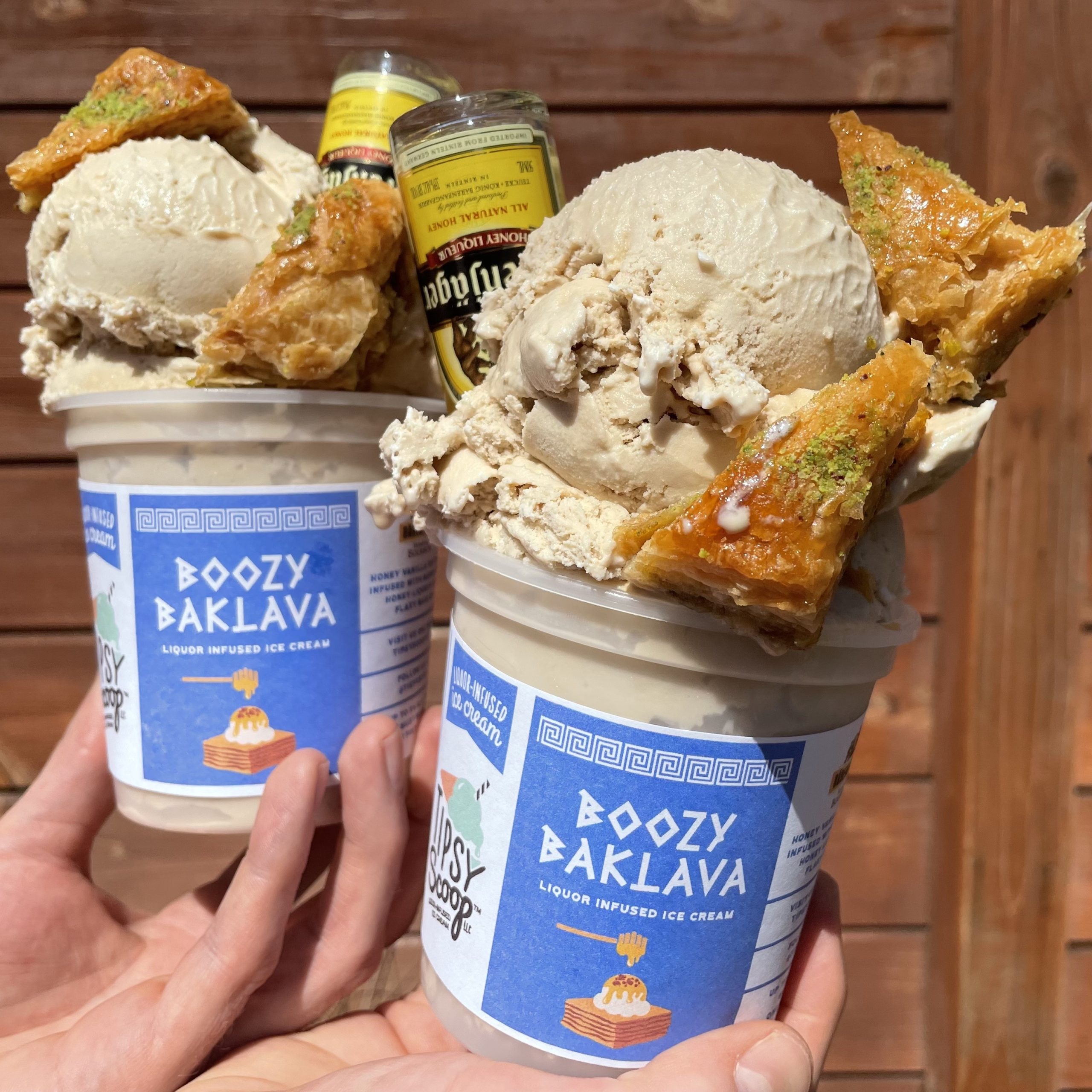 Boozy Baklava Ice Cream 1