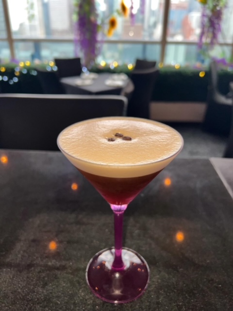 Chios Espresso Martini Vista Sky Lounge