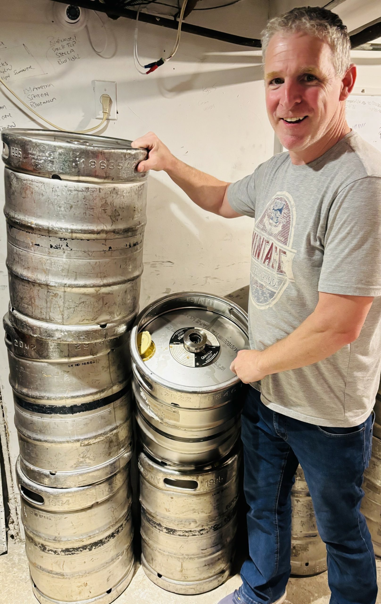 1. Daly's Pub Ruari Daly with kegs (1)
