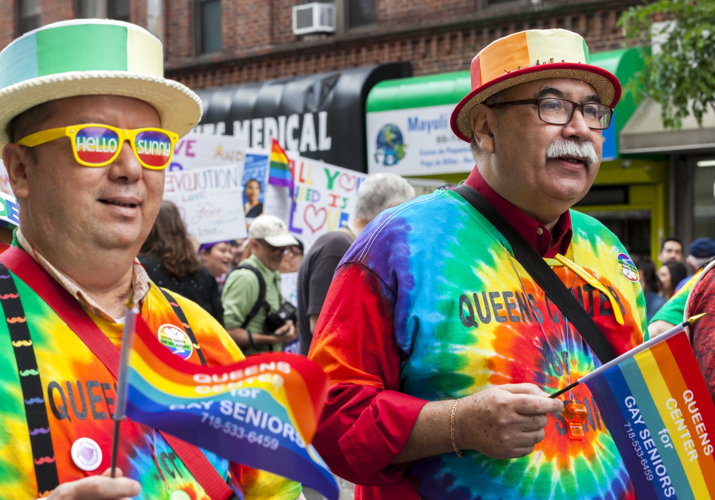Photos taken for the La Guardia and Wagner Archives at the Queens Pride Paradein Queens on Sunday, June 3, 2018.